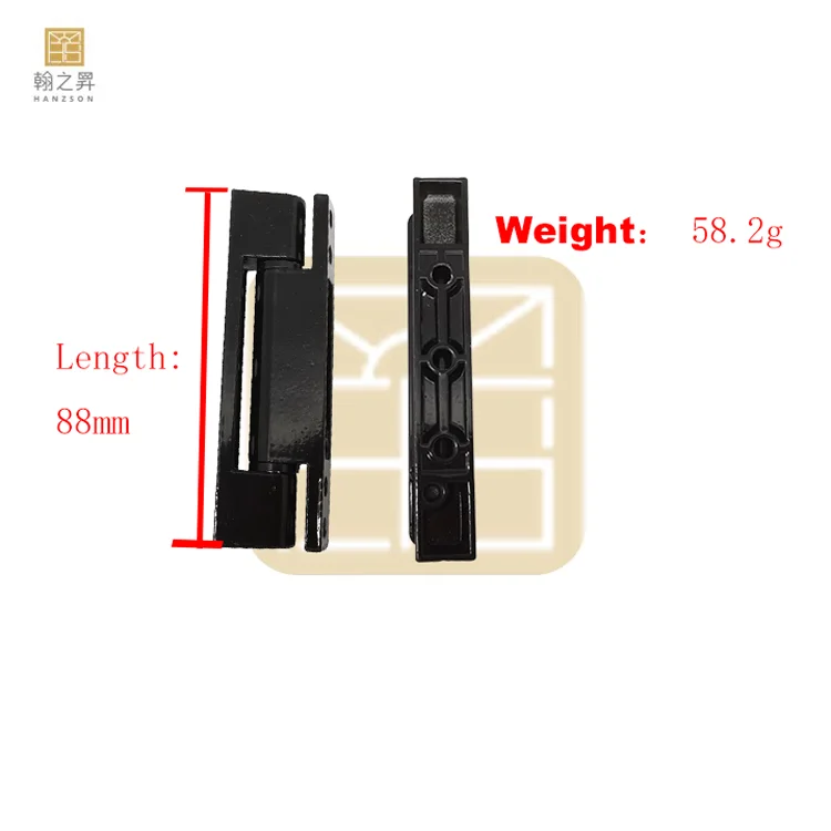 Aluminum Window Hinge 58g/88g Door Hinges Invisible Hinge for Casement Room Door and Gate