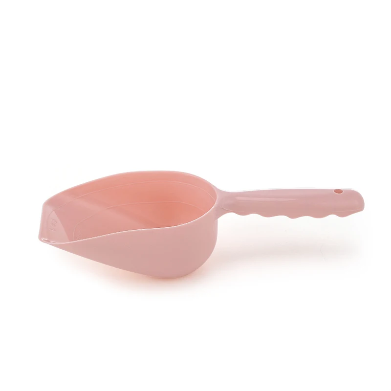 TC4236 OEM 2 Size Custom Plastic Dog Food Spoon Shovel Plastic Pet Feed Scoop for Animal