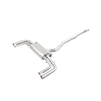 YT 304Stainless Steel Middle and Rear Section Valved Exhaust System for Mercedes-AMG CLA45 2.0T W118