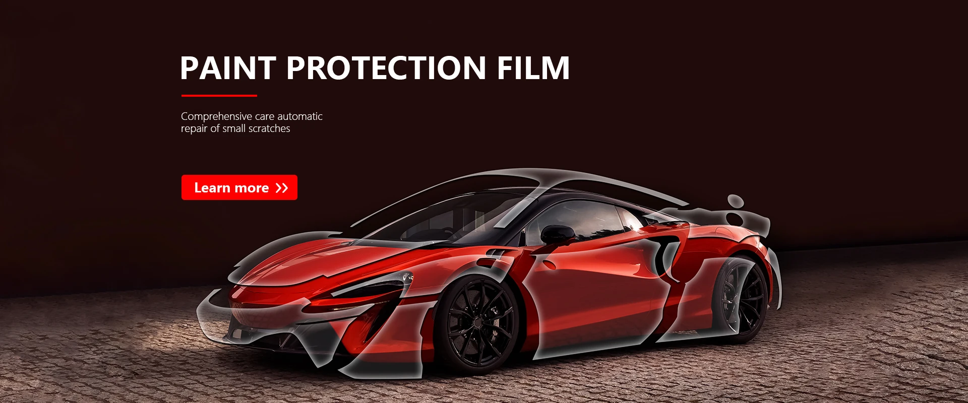3 Layers Luxury Design Paint Protection Film with 3 Years Warranty and TPU Material