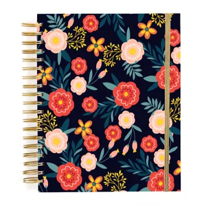 2023 Customized Spiral B5 Size Planner Big Paper Cover with Logo Printed Journal for School and Gift Use