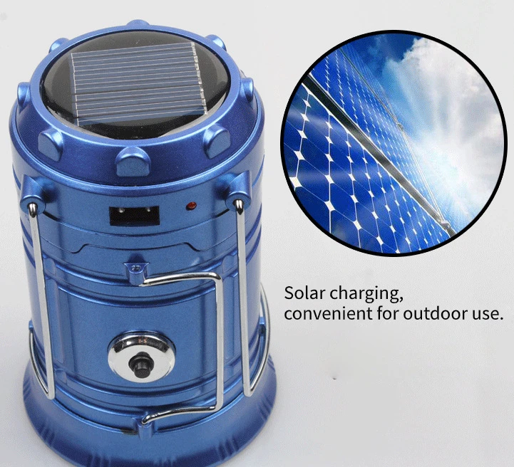 Outdoor Usb Rechargeable Oak Portable Camping Wood Lamp