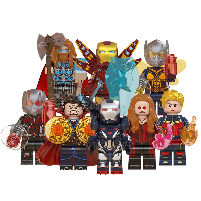 avengers endgame action figures building blocks set