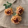 3-Head Diamond Rose Autumn Orange