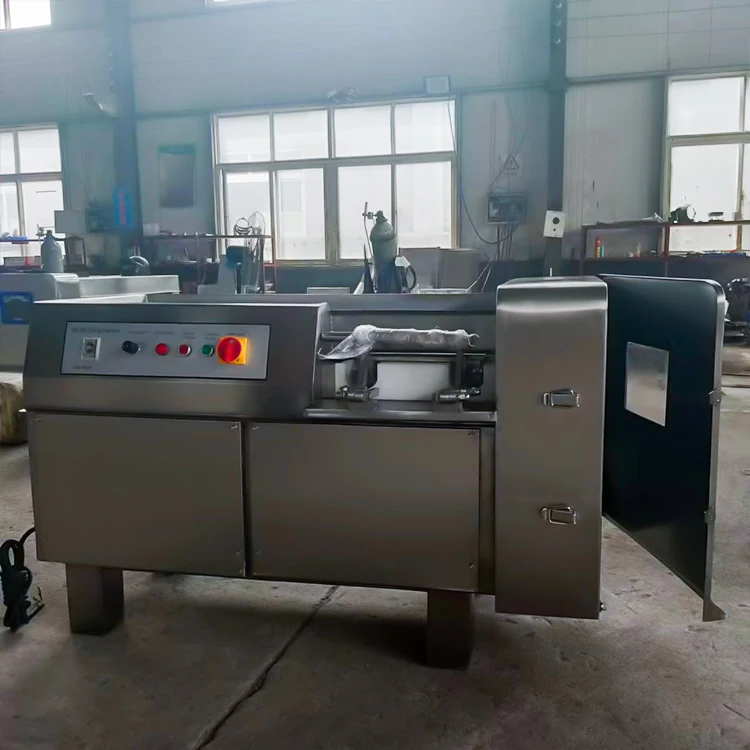 Industry Big Capacity Meat Potato Vegetable Dicer Mutton Meat Cube Cutting Machine