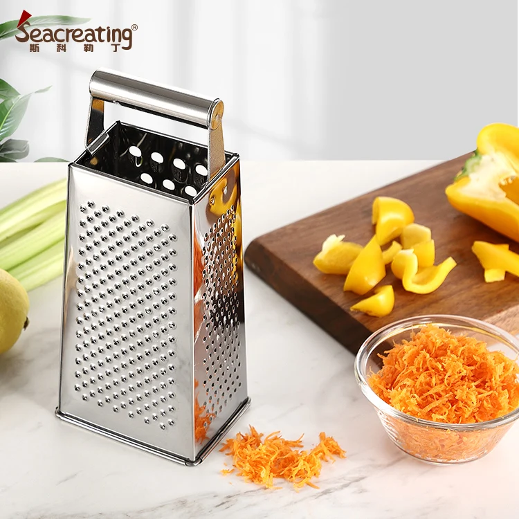 4-Sided Stainless Steel Large 84 Inch Box Grater Potatoes Carrots Lemon  Ginger Vegetables Cheese Grater - Buy 4-Sided Stainless Steel Large 84  Inch Box Grater Potatoes Carrots Lemon Ginger Vegetables Cheese Grater