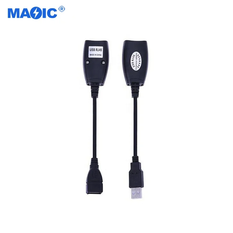 USB 2.0 to RJ45 Lan Ethernet Extension Extender Network Adapter Cable Wired USB to RJ45 Adapter for Printers Keyboard