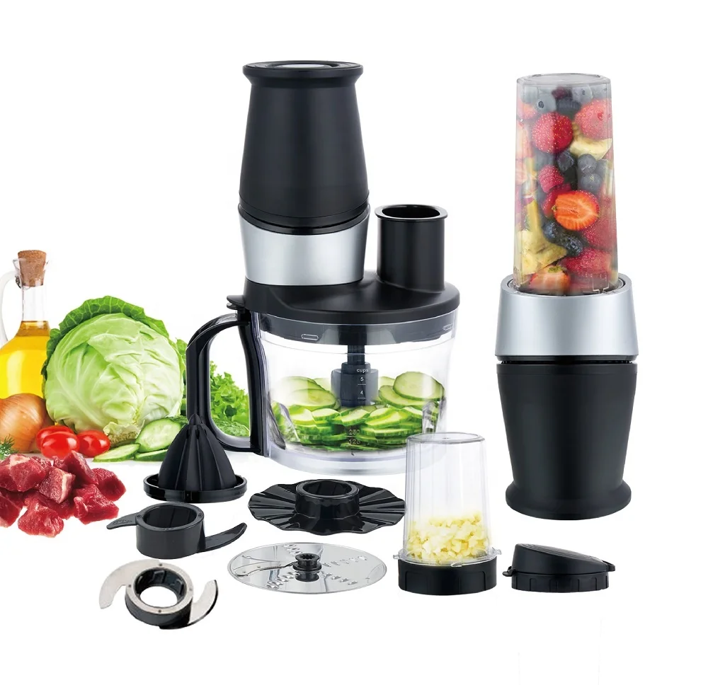 Emperialfood Processor And Blender 2l Bowl 1 8l Jug Multifunctional