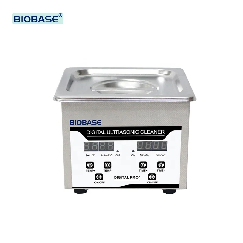 BIOBASE Ultrasonic Cleaner Machine Standard Basket and Lid Digital Display Ultrasonic Cleaner Price