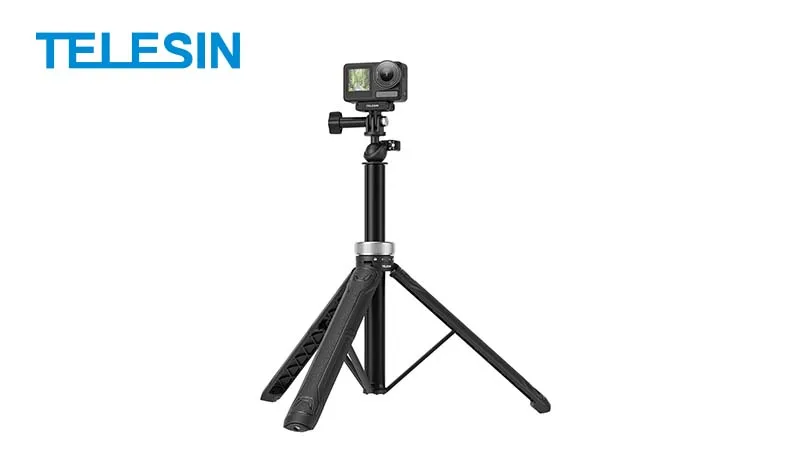 Telesin Long Tripod For Gopro TELESIN Flexible Selfie Tripod Mount