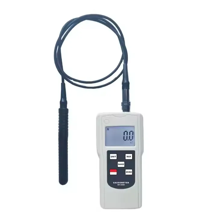 Hedao Gaussmeters Digital Range 0~200mt~2000mt Wide Range Clear Liquid ...