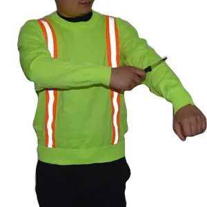 New Arrival Anti-Cut Heavy Duty Reflective Hi Vis Shirt Anti-wear Reflective Safety Shirt for Factory Construction Traffic