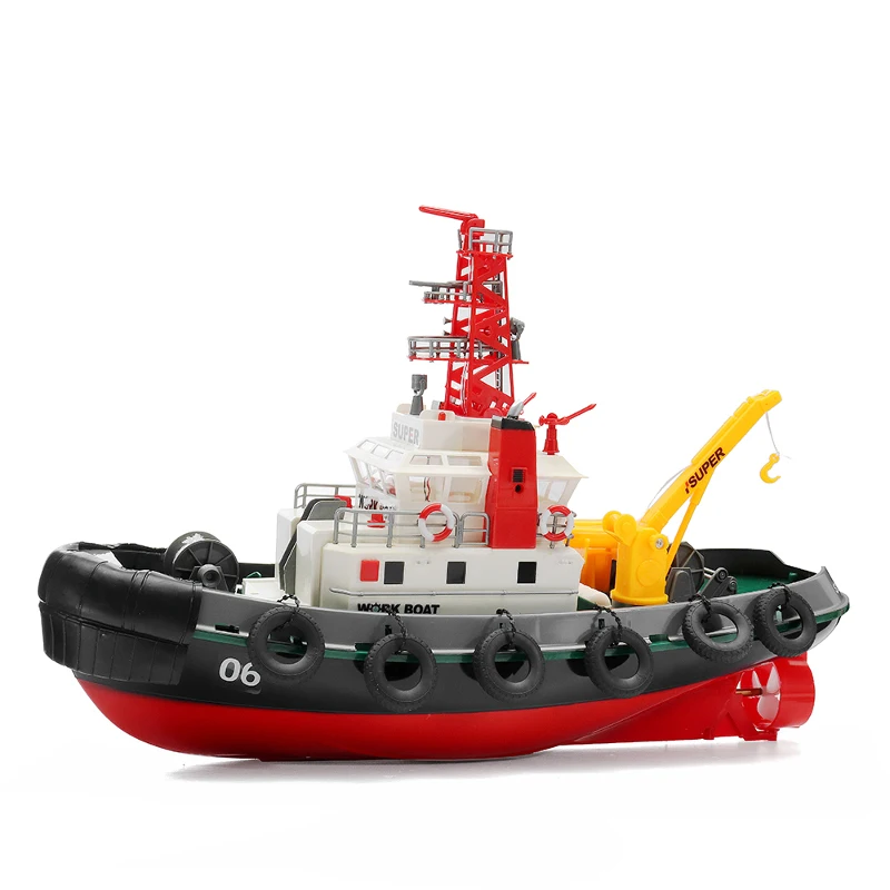 リモコンおもちゃHenglong3810超詳細モデルタグボートハーバーホビー