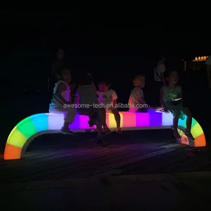 High Quality Modern Design Durable Water Resistant 4-Seater Eco-Friendly Plastic Outdoor Benches for Hotel School Hospital Patio