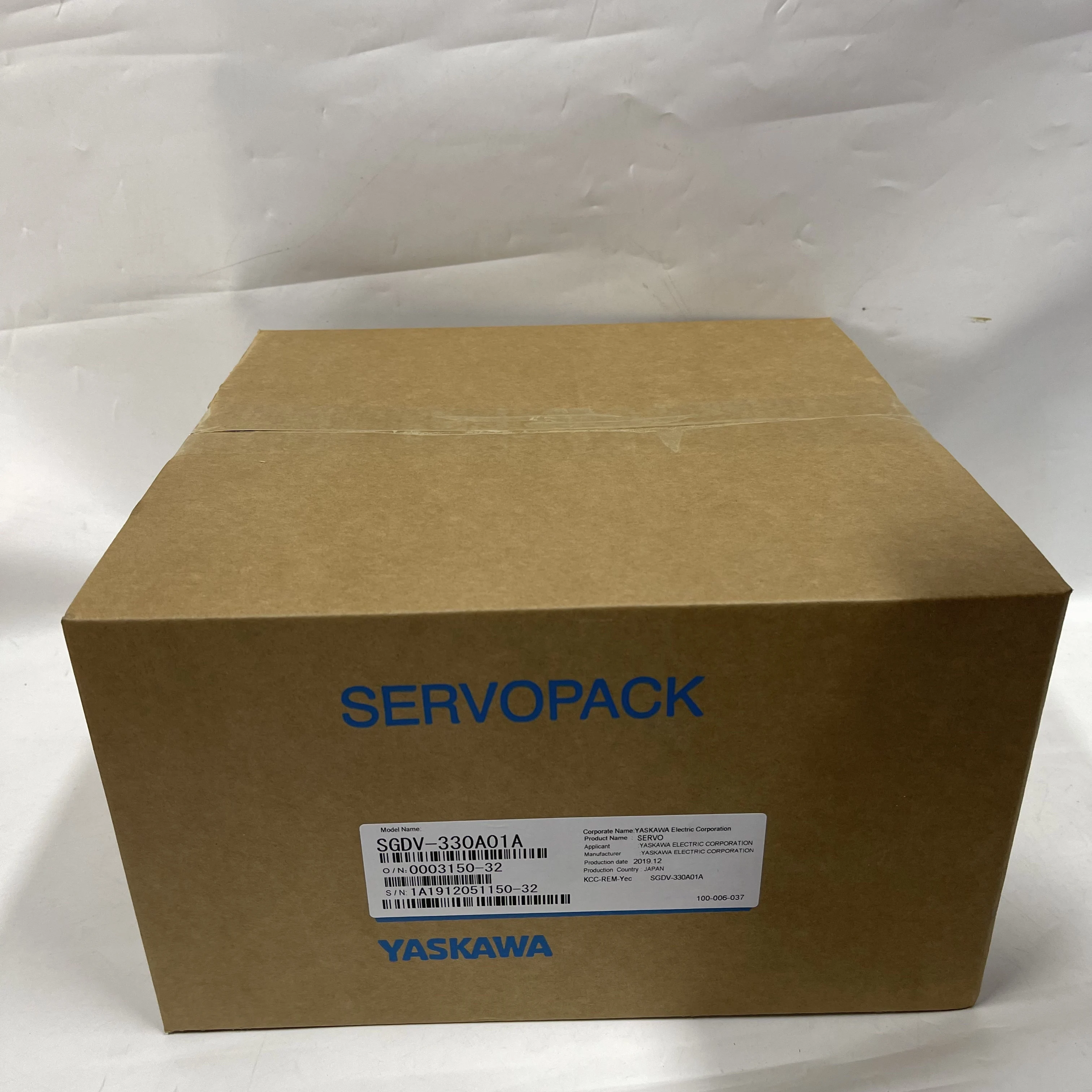 YASKAWA Servopack Servo Driver SGDV-330A01A YASKAWA Servopack Servo Driver SGDV-330A01A