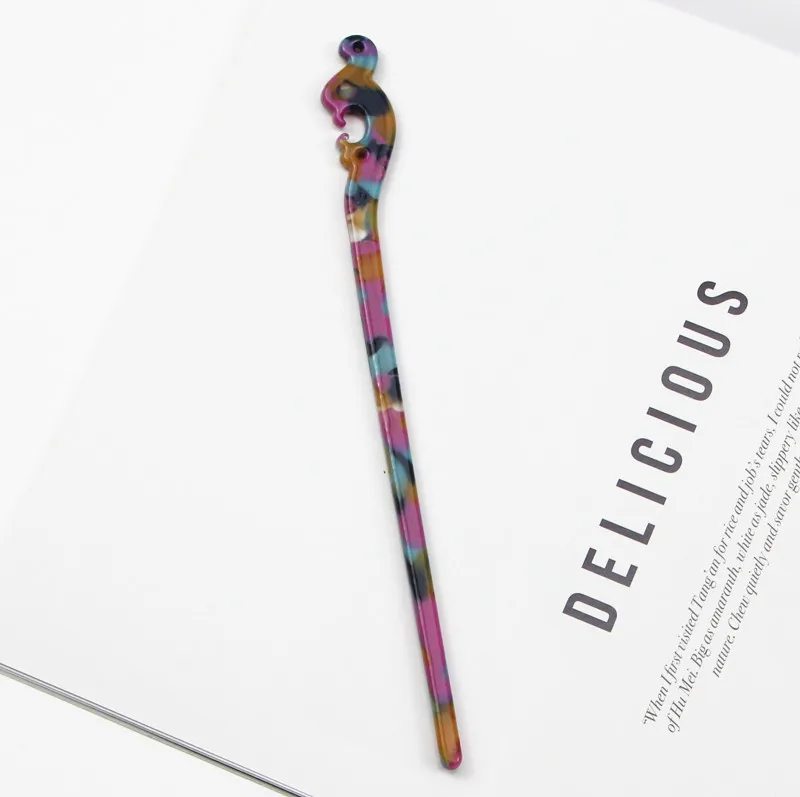 Женские заколки для волос из целлюлозы и