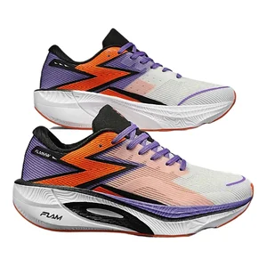 Hot Selling Professional Men's and Women's Sporty Lace-up Marathon Running Shoes New Fashion Trend Mesh Breathable Light Weight