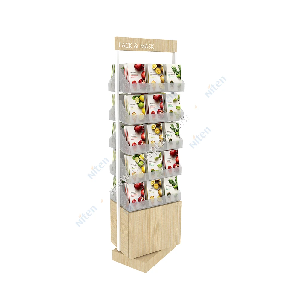 Alibaba.com: Rotating acrylic display rack for facial masks, sprays ...
