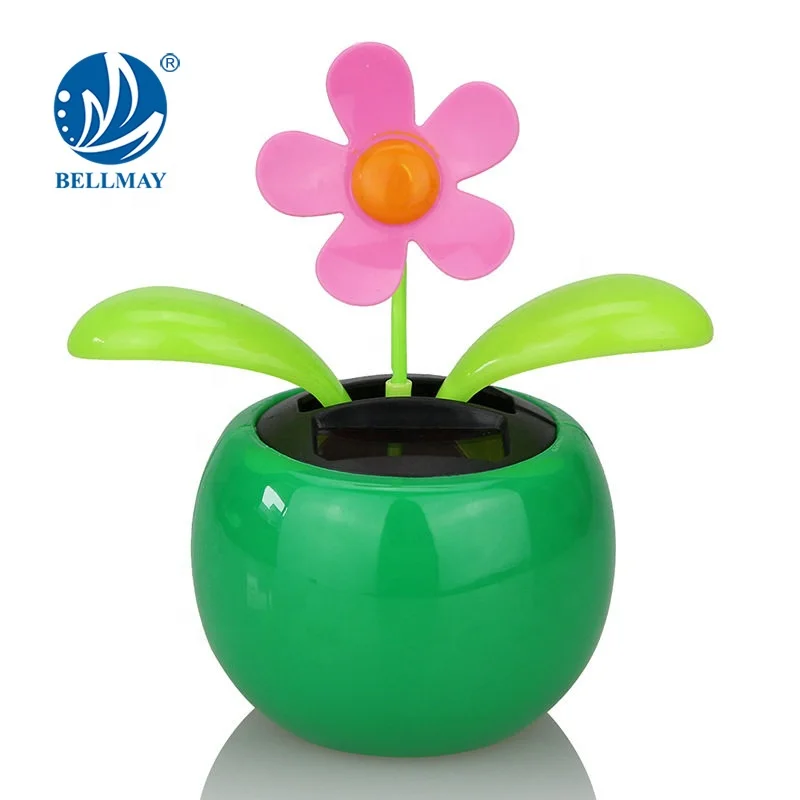 Бемей игрушка на заказ пластиковый красочный цветок рекламный подарок флип-лоскут солнечный Танцующий Цветок Питание аксессуары для украшения