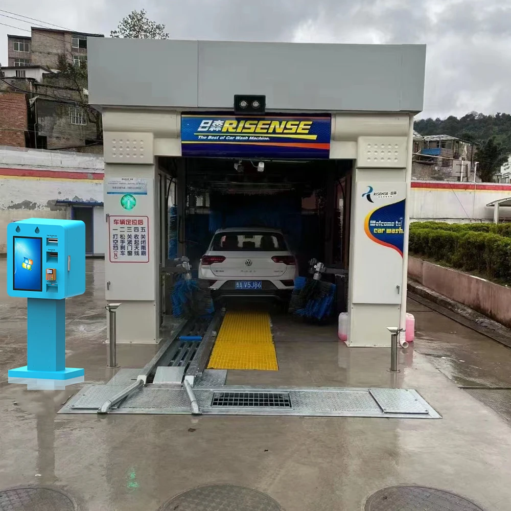 Автоматическая Автомойка In-Bay платная станция кредитная карта контроль наличных денег Машина для мойки автомобилей система кассовых терминалов включая программное обеспечение