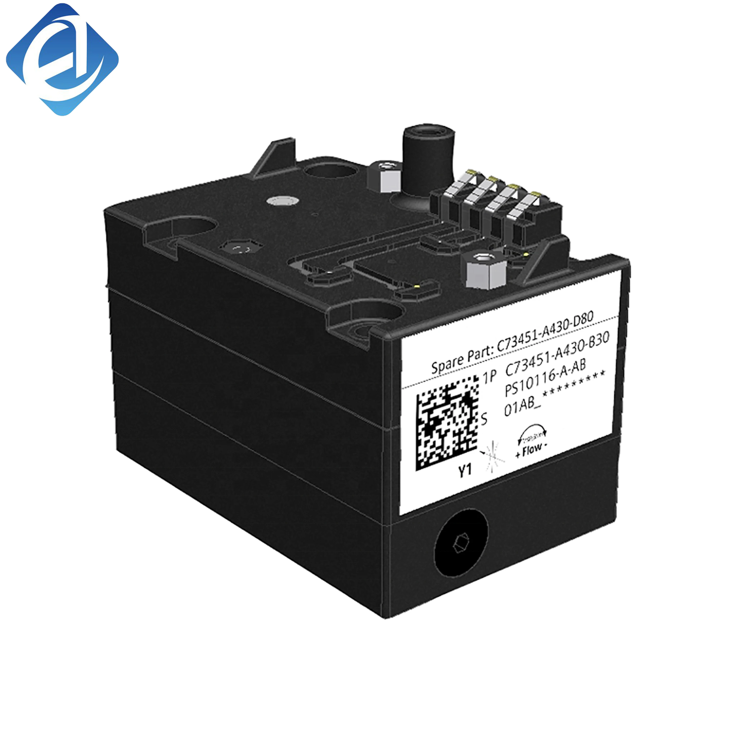 New Original C73451-A430-D80 pressure damping module. Matches servo pressure control system, stabilizes loop air pressure signal, reduces signal fluctuation, improves control precision, applies to industrial pneumatic regulation 