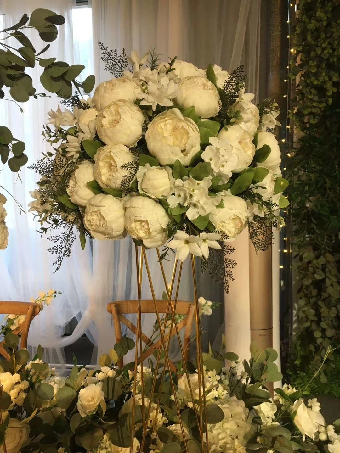 B0127 Big Rose Table Artificial Silk Wedding Decor Centerpiece Flower