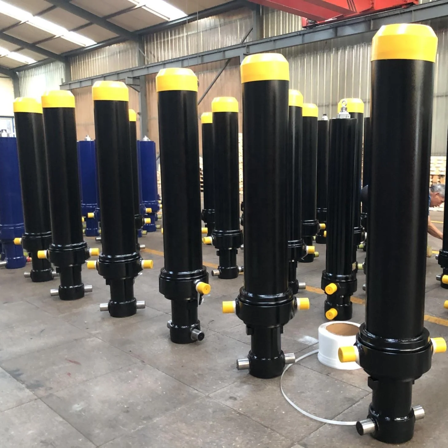 Parker Tpye Hydraulic Cylinder High Performance Multistage Telescopic