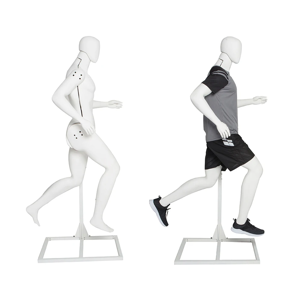 E-PB Electrical Robot Running Pose Male Mannequin