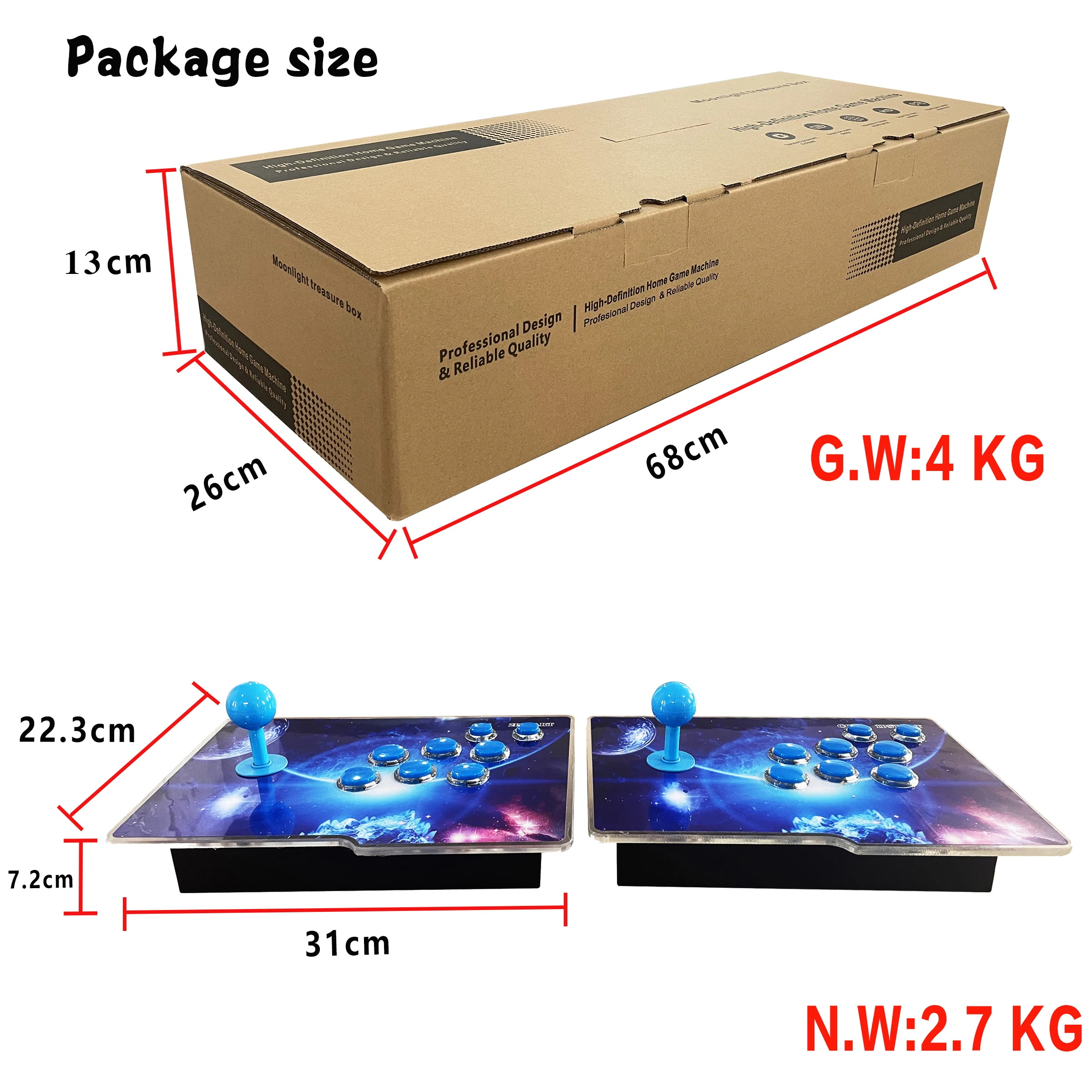 3D パンドラボックス S812 アーケードゲーム 36800種内蔵 Wi-Fi対応