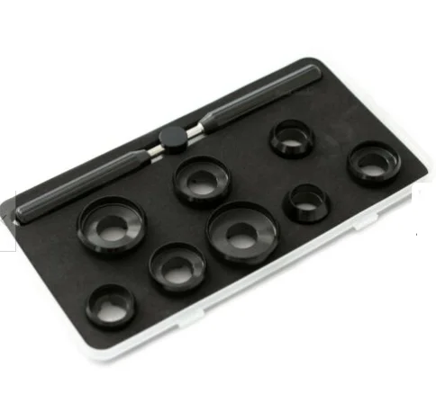 OEM 8pcs Black Wrench Tool Back Case Opener for Watches Repair Tool Kit