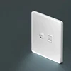 RJ45 Cat6 TV blanc