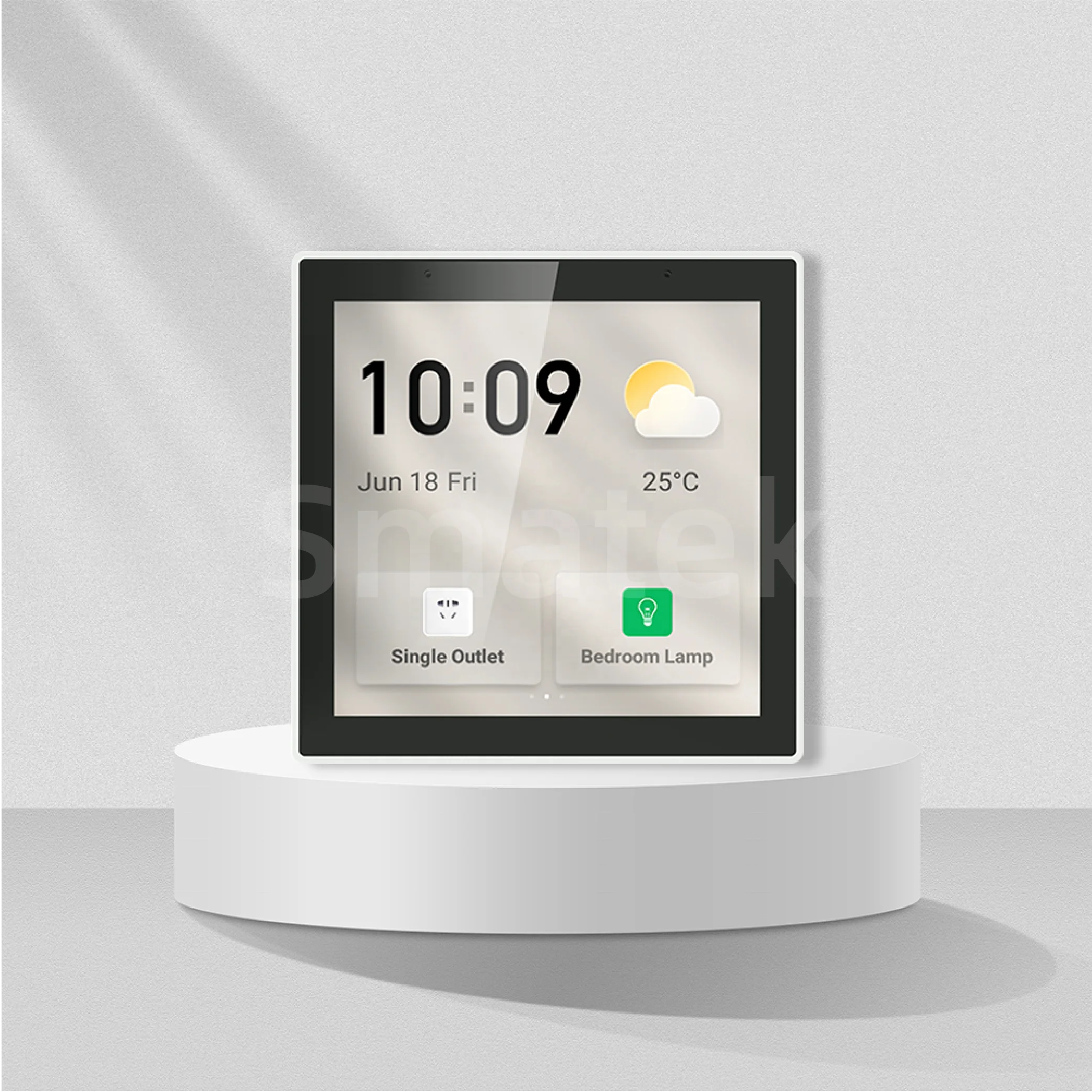 T6E Retro Style IoT Sensors Gateway Whole Home Control Panel Waterproof 10A Smart Life Compatible for Home Automation Products