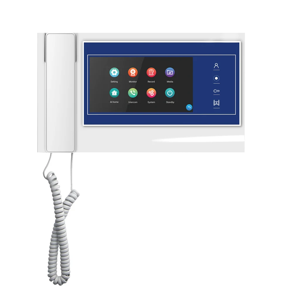 7-inch Watercolor Display Intercom Kit With Color Gate Camera Buy ...