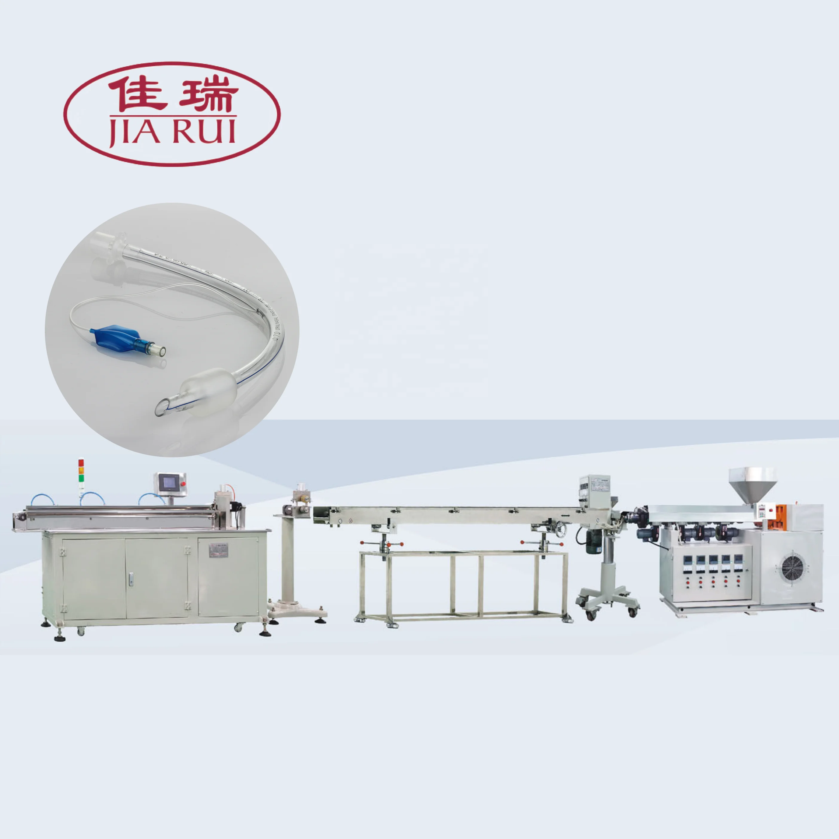 Medical Endotracheal Tube With Radiopaque Line Co-extrusion Making ...