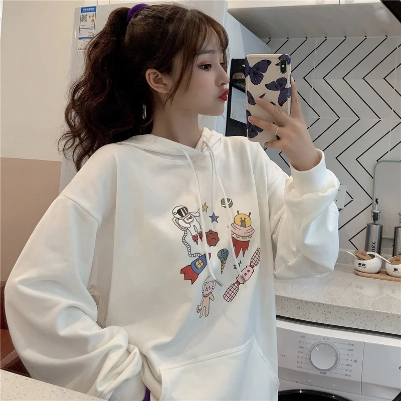 loose hoodie korean