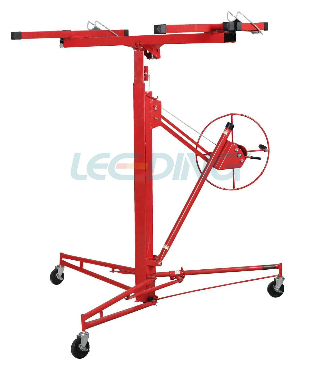 11 футов ролик гипсокартона подъемник панель домкрат инструмент красный