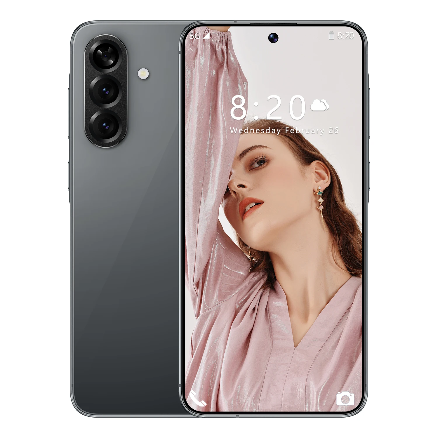 Android 14 Go Edition Dual SIM Smartphone, 1GB RAM 16GB ROM7.3