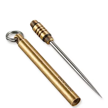 CIGARLOONG New Arrival Wholesale Cigar Draw Brown Tools Punch Gold Accessories Drill