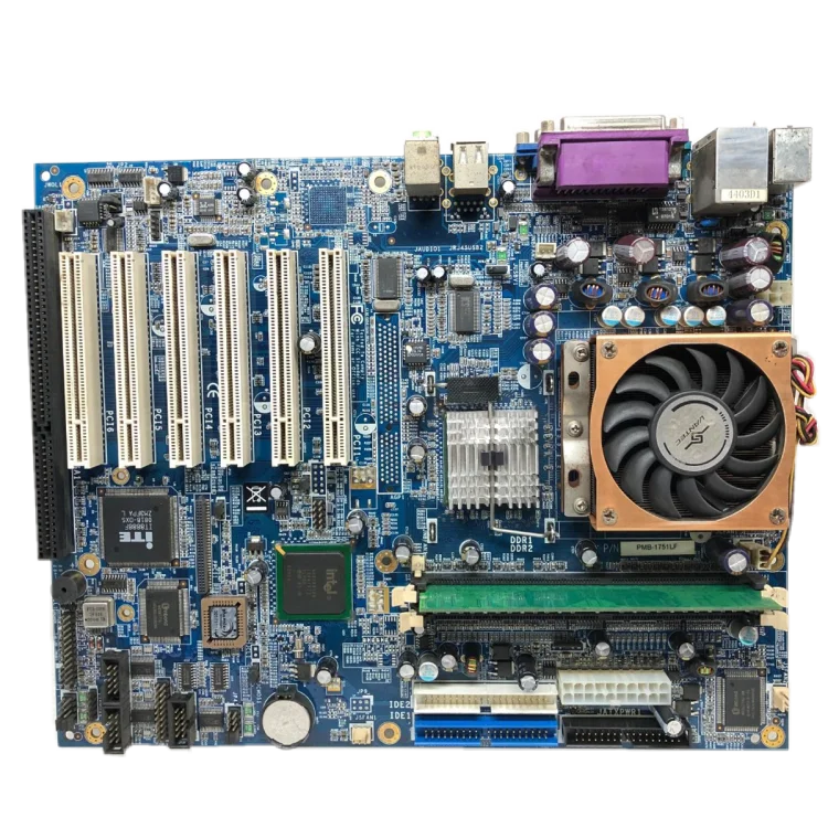 Model PMB-1751LF Socket 478 Ddr400 Motherboards With ISA Slot and PCI  Slot Run Winxp Win98 dos Linux System