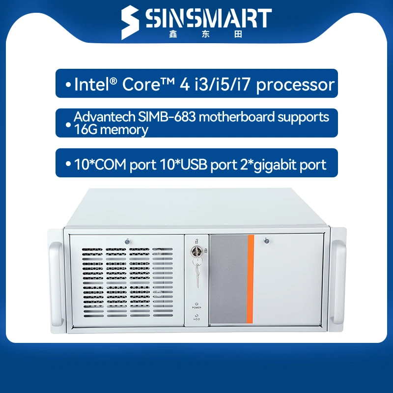 4u Rackmount Desktop Industrial Computer Case Pc Chassis Customization ...