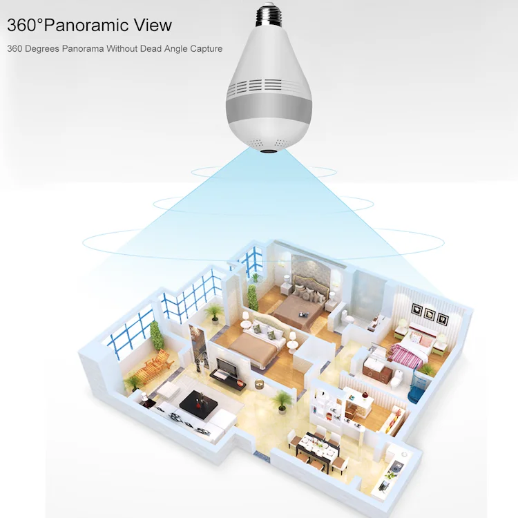 Tuya 360 bulb camera10
