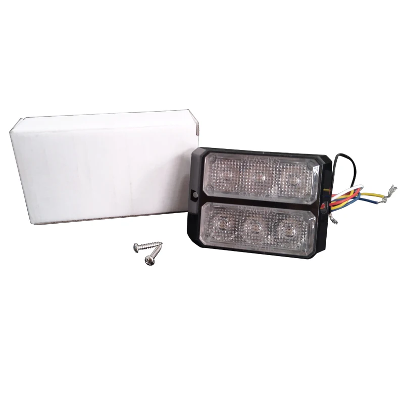 Двухрядная светодиодная сигнальная лампа и вспышка со светодиодной подсветкой