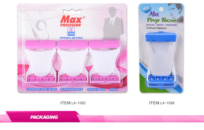 Professional Max Brand Single Blade Medical Razor for Lady