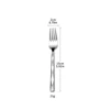 Silver tea fork