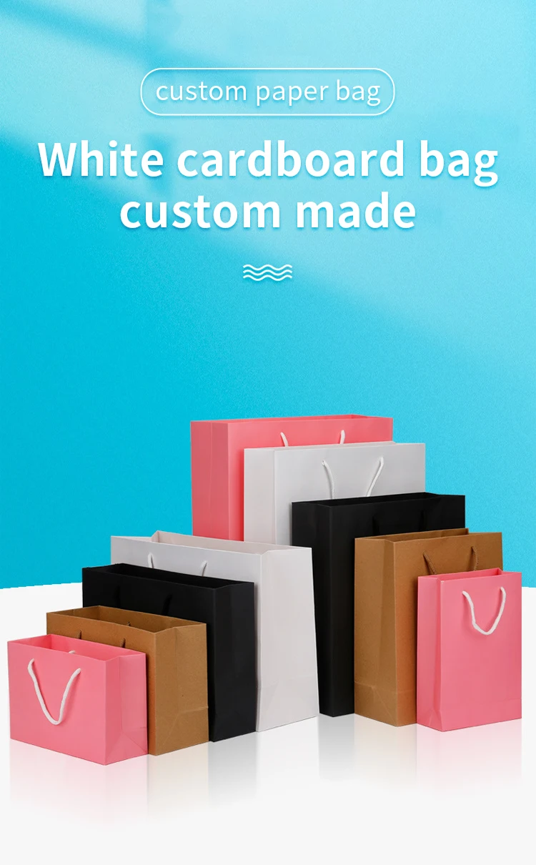 Custom Logo Paper Gifts Bag Candy Box Wedding Party Gift Handbag Shopping Bag Storage Christmas