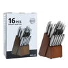 15-piece stainless steel handle set