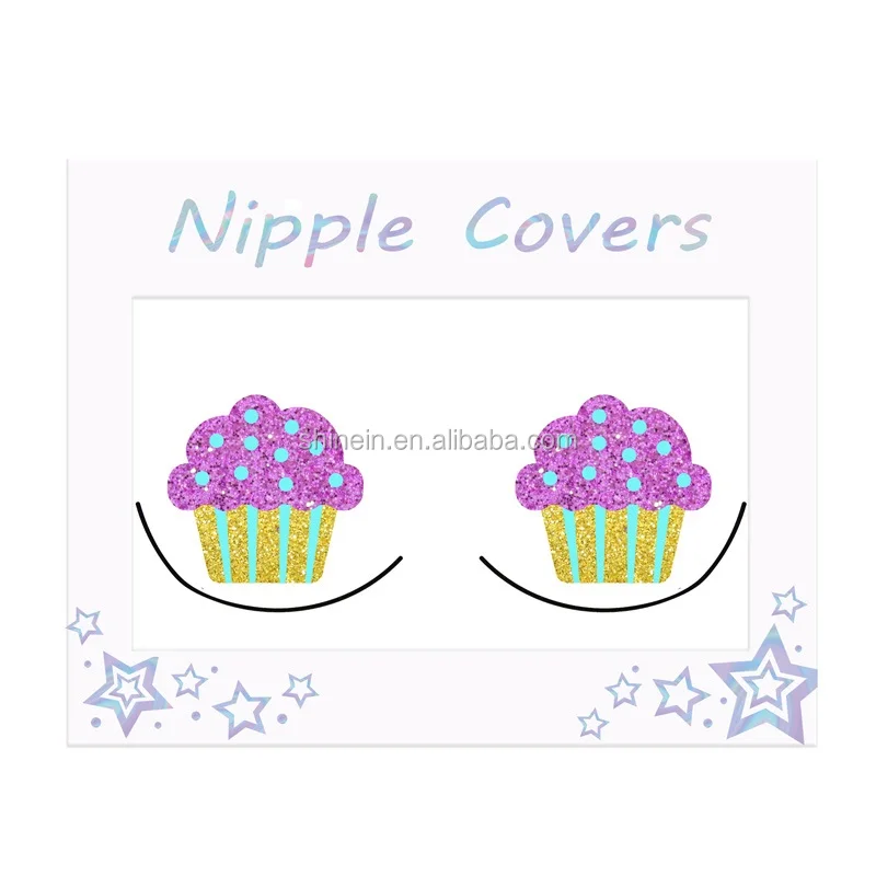 Cupcake nipple pasties