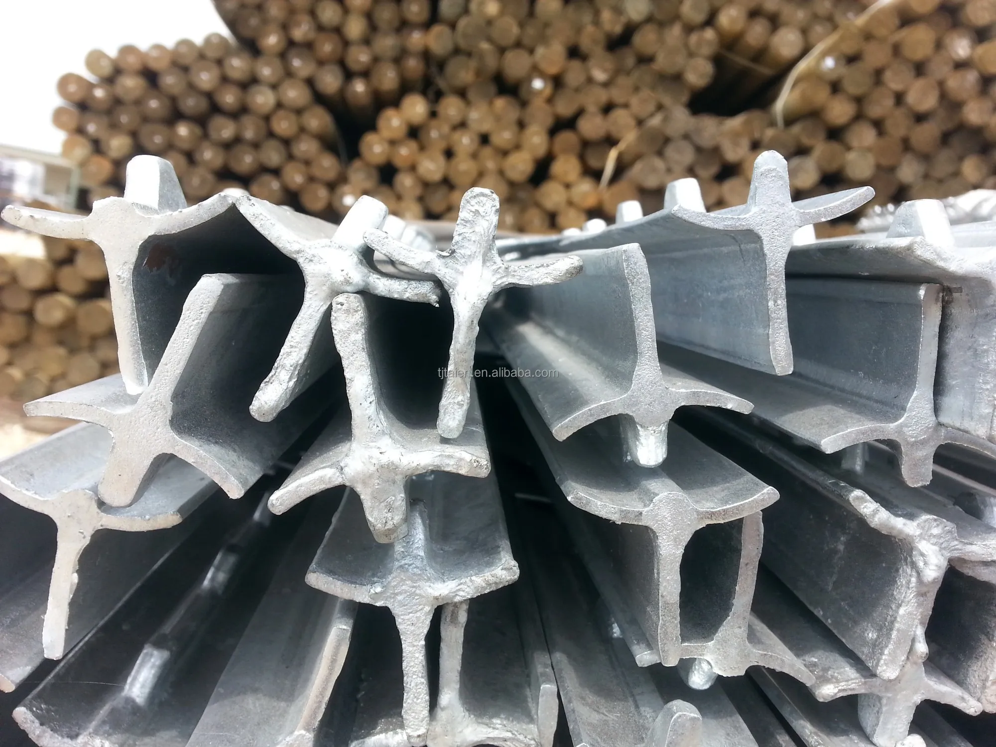 Heavy Duty Galvanised Star Pickets Iron Farm Star Pickets Electro