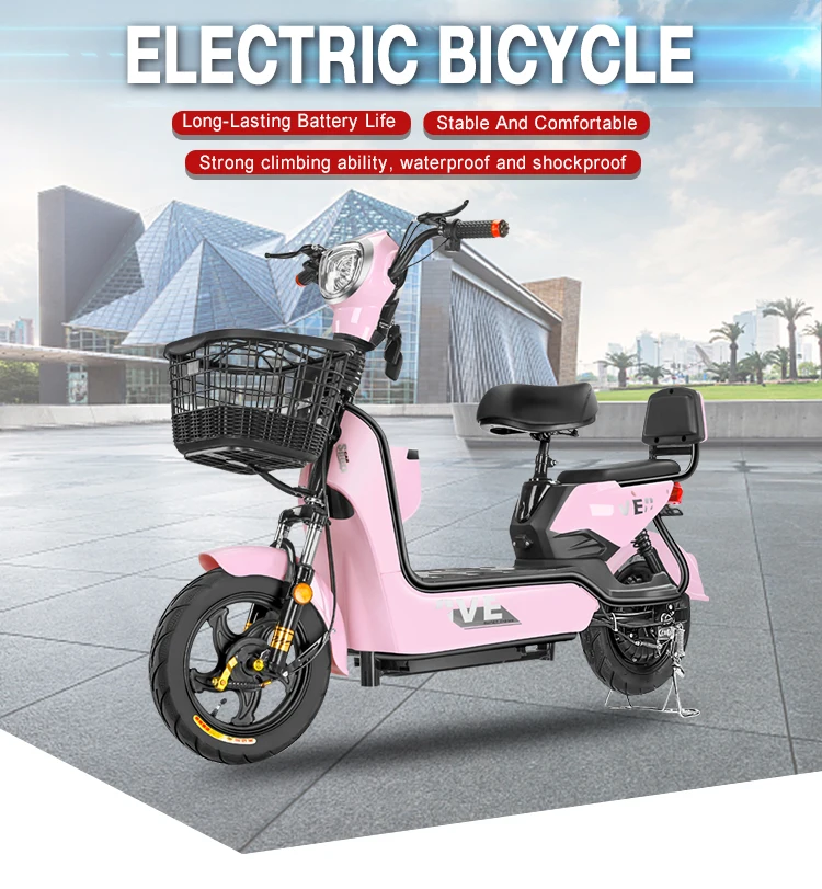 Factory Price Dubai Electric Bicycle 48v12a Motor Bike 350w Electric