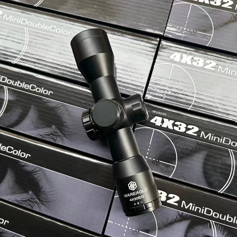 WAREAGLE  Tactical Optical Scope 4x30 With Red Green Illumination  Hunting Scope